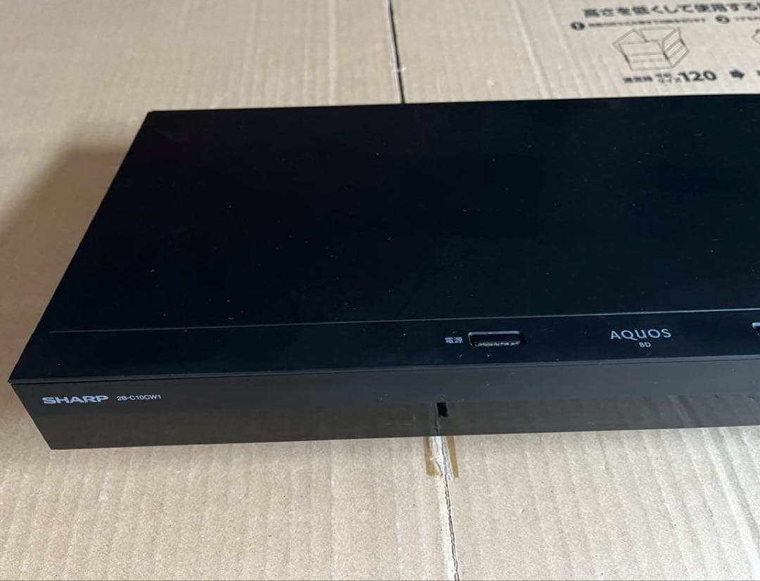 SHARP AQUOS 2B-C10CW1 HDD＆ブルーレイレコーダー
