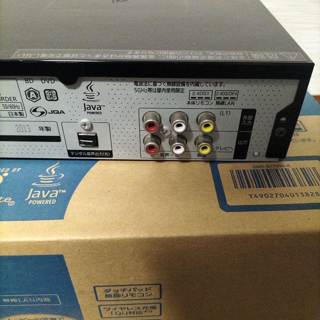 Panasonic DMR-BZT830 3TB ブルーレイレコーダー訳あり品