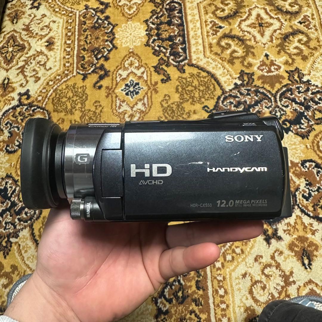 SONY Handycam HDR-CX550 付属品あり 動作確認済み