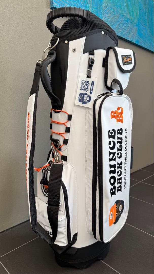 ROUGH AND SWELL GOLF BAG ホワイト