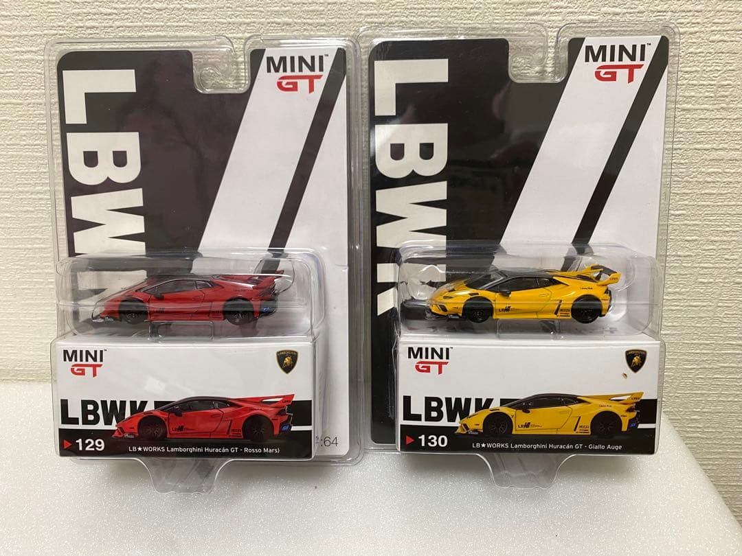 MINI GT LBWK 129&130 ウラカン２台セット