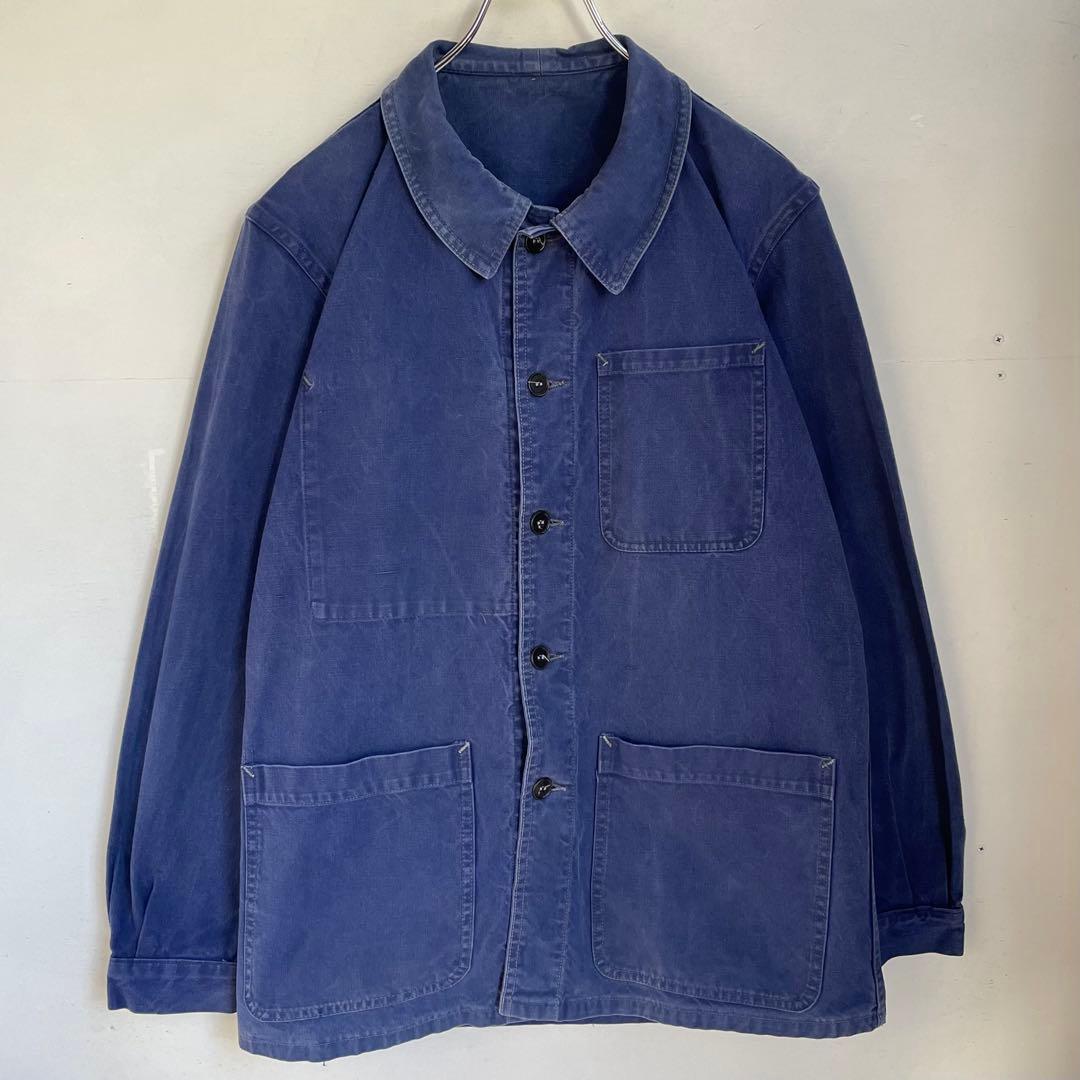 60s 70s フランス軍 セントジェームス カバーオール ワークジャケット