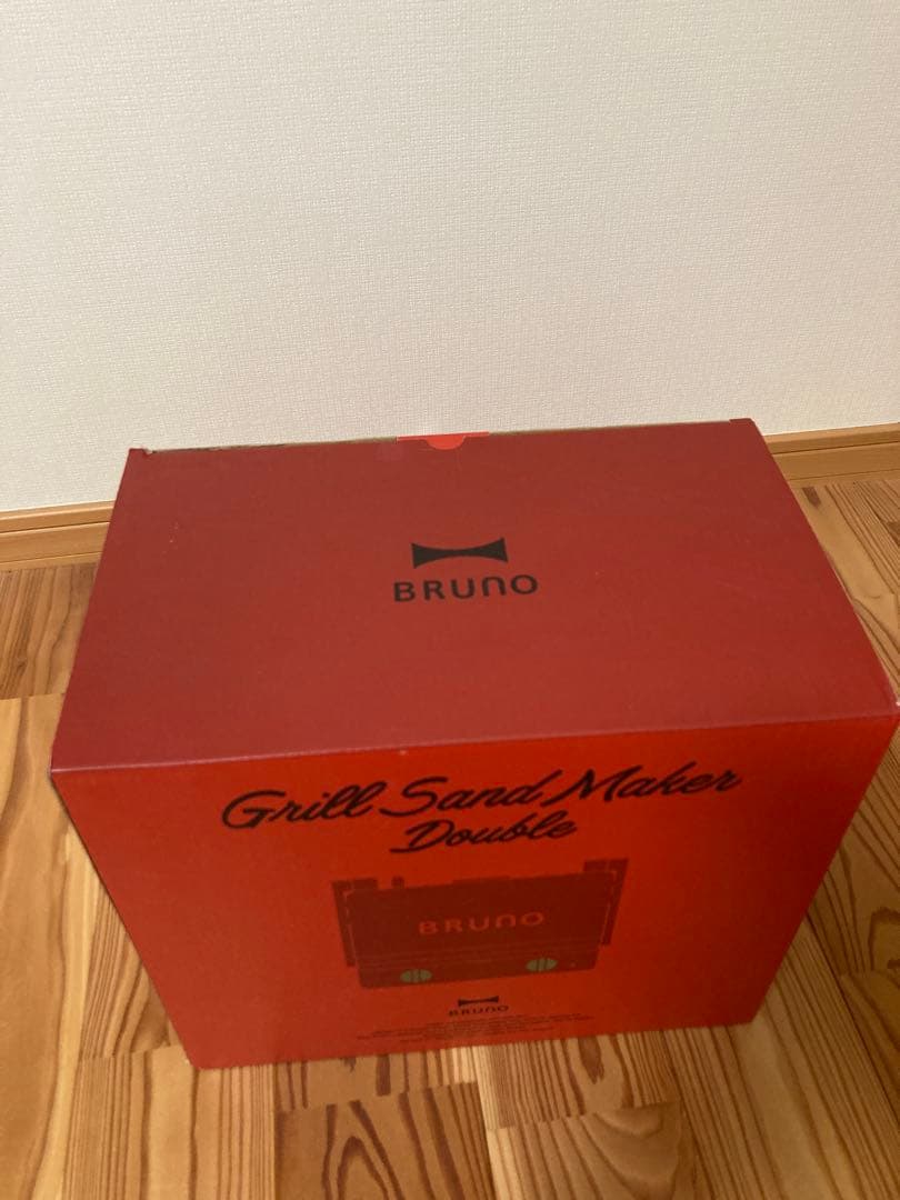 【新品未使用】BRUNO グリルサンドメーカーダブル