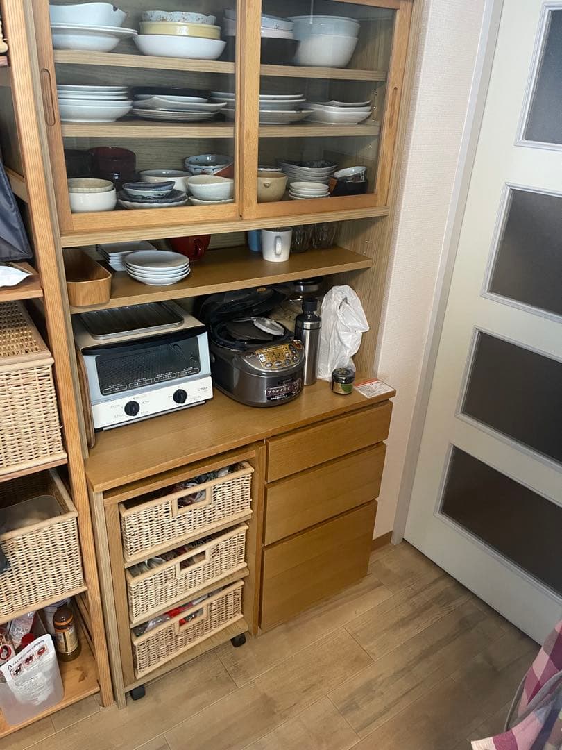 無印良品食器棚