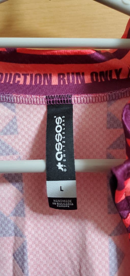 アソス DIAMOND CRAZY SS JERSY　Solitaire Red