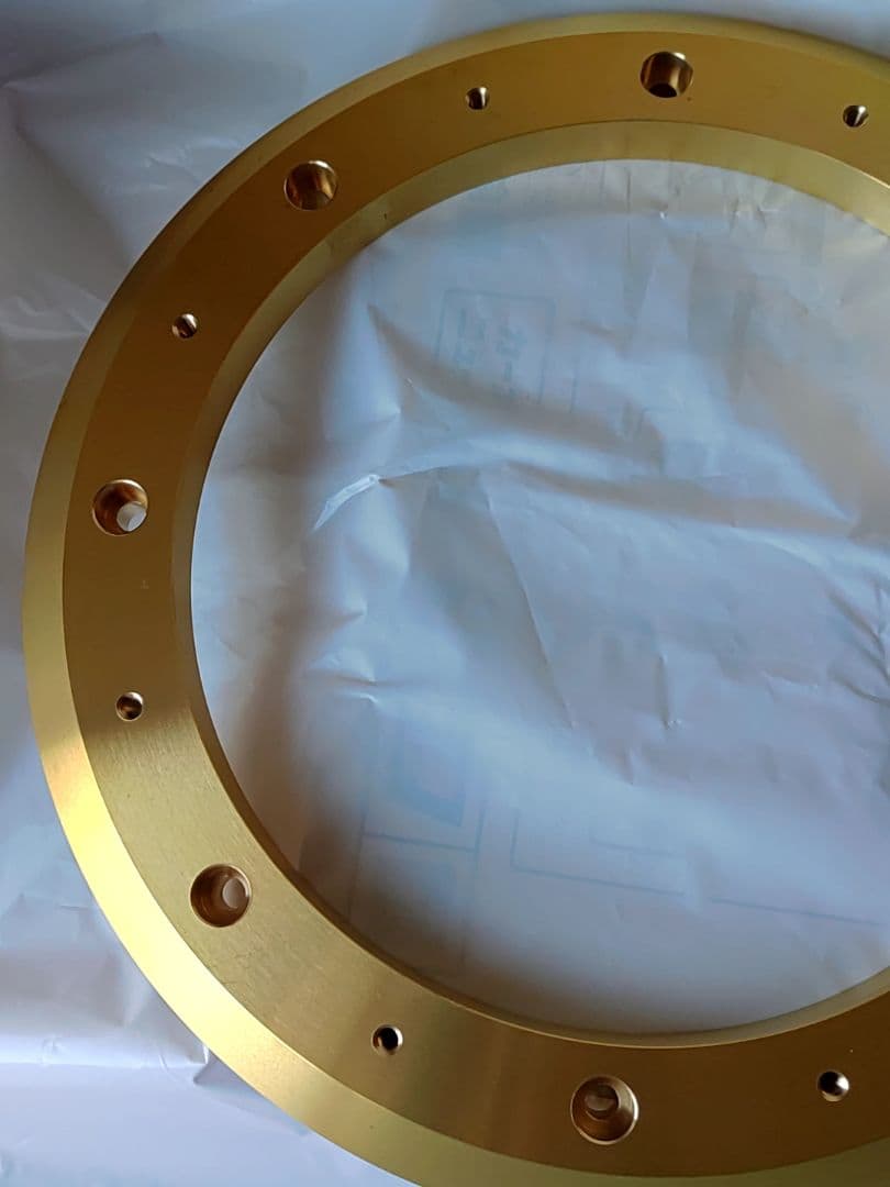 FOSTEX フォステクス 真鍮製 アダプター リング P208 ペア