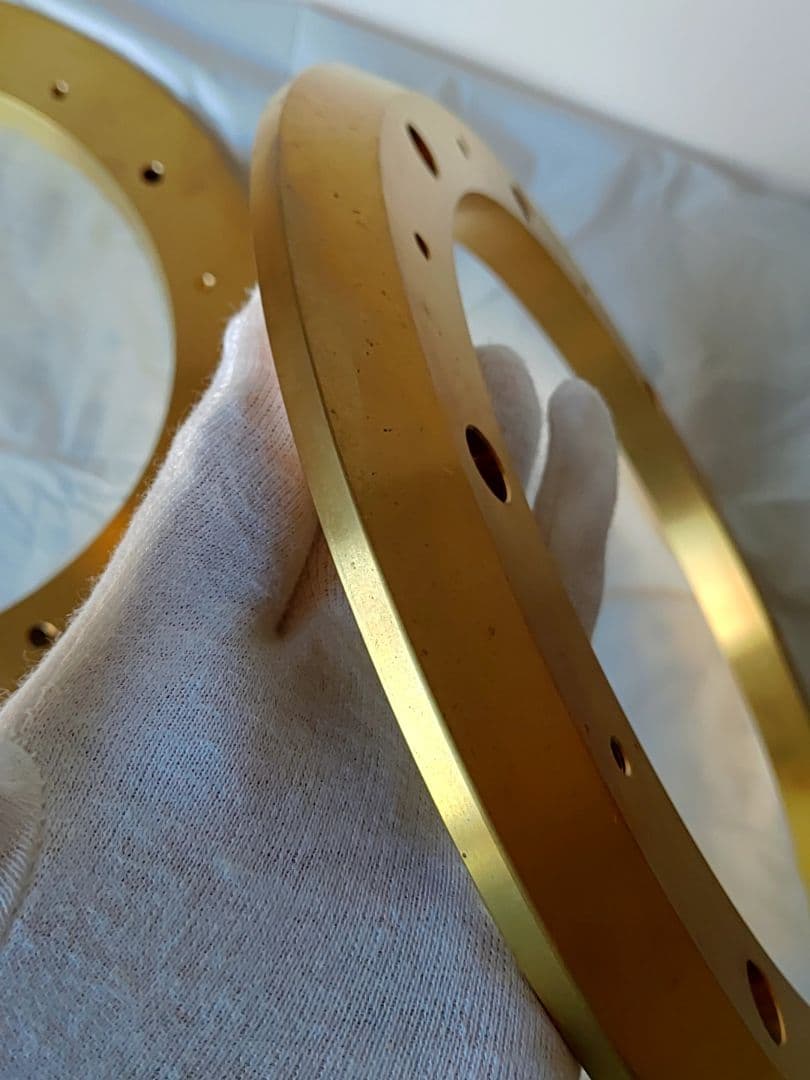 FOSTEX フォステクス 真鍮製 アダプター リング P208 ペア