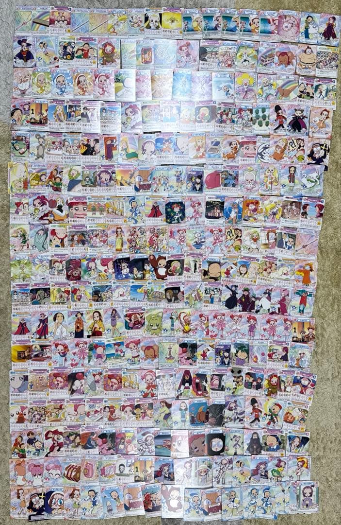 おジャ魔女どれみcgcカードゲームコレクション　約280枚　まとめ売り【5319