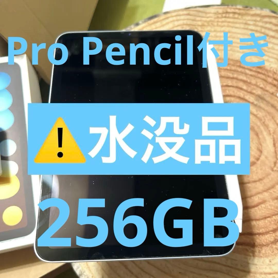 水没品　ipad mini7（最新世代) Apple pencil pro付き