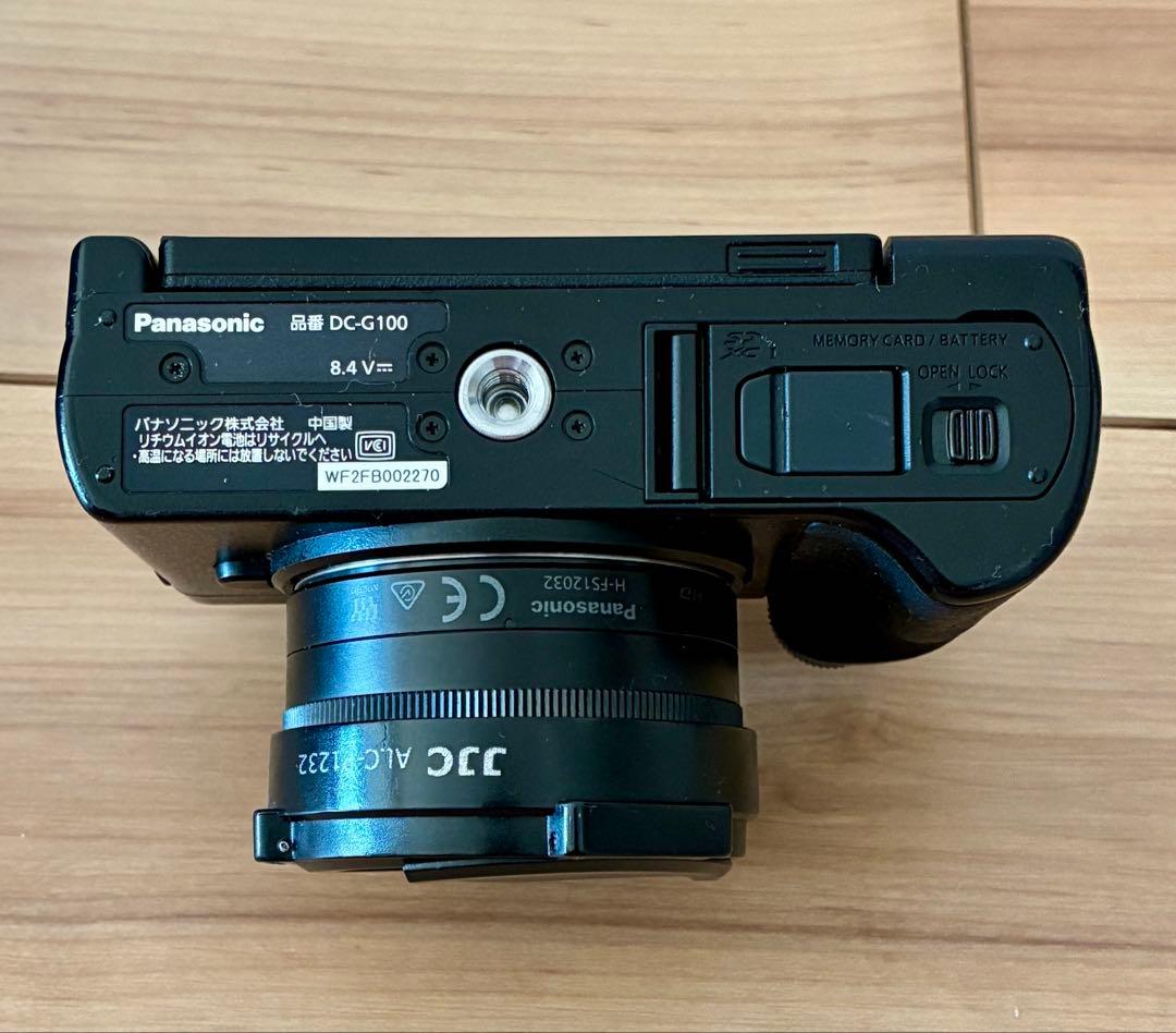Panasonic LUMIX DC-G100K ミラーレス一眼 バッテリー4個