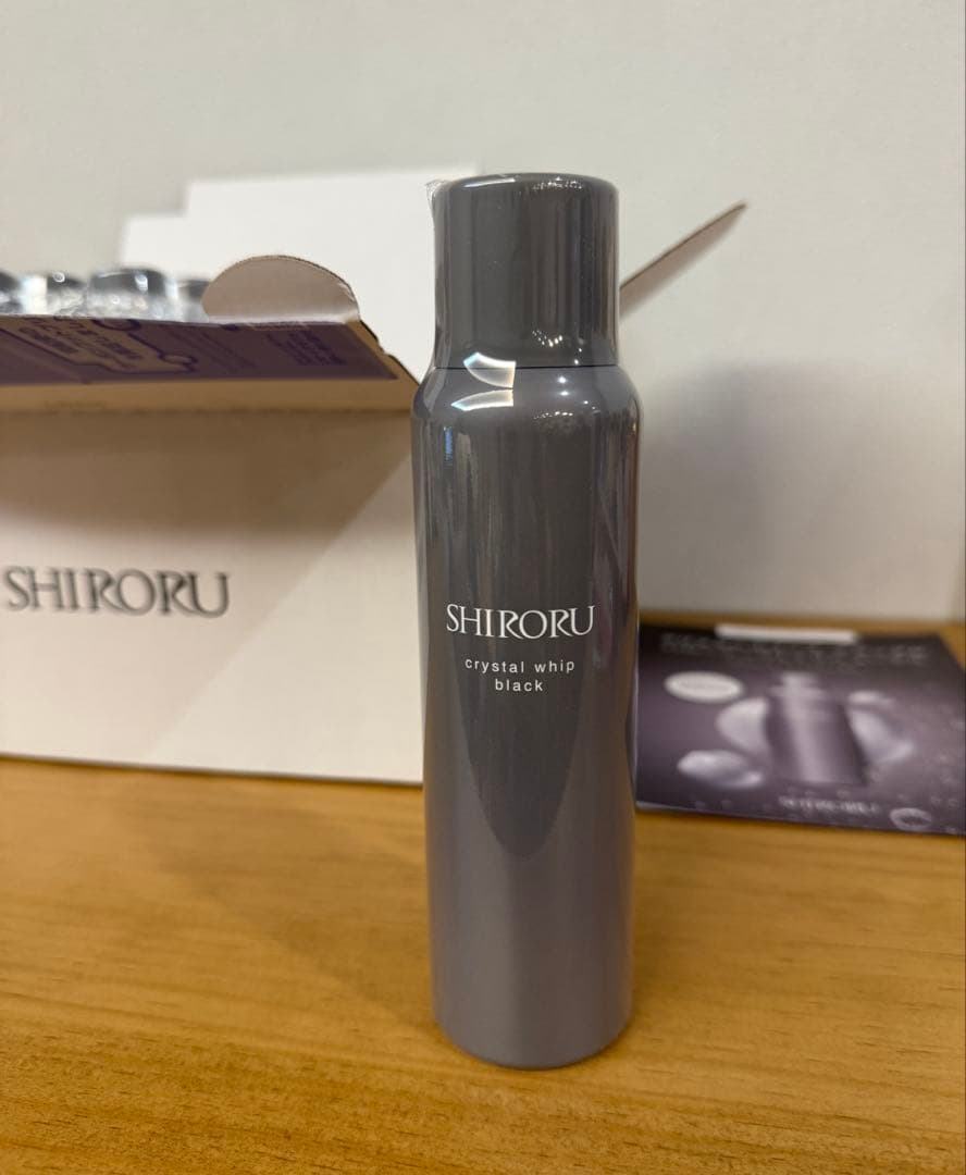 新品未使用　SHIRORU シロル　クリスタルホイップブラック　リニューアル版