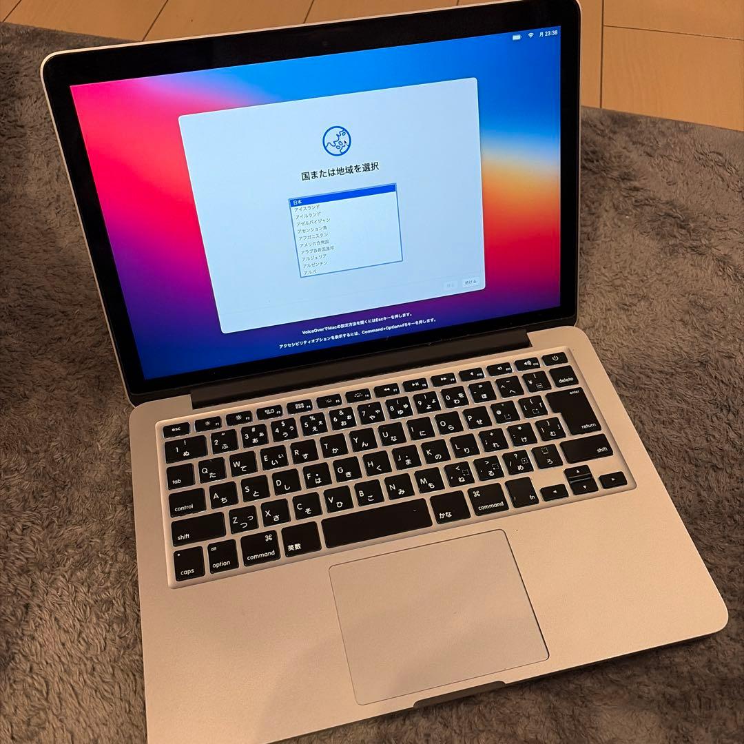 MacBook本体 MacBook Pro (Retina, 13-inch, Late 2013)