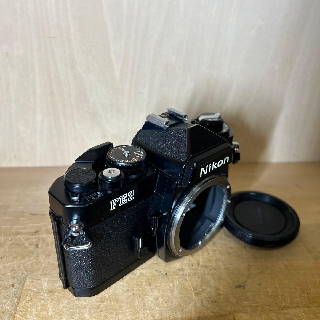 Nikon FE2 ブラックボディー　完動極美品