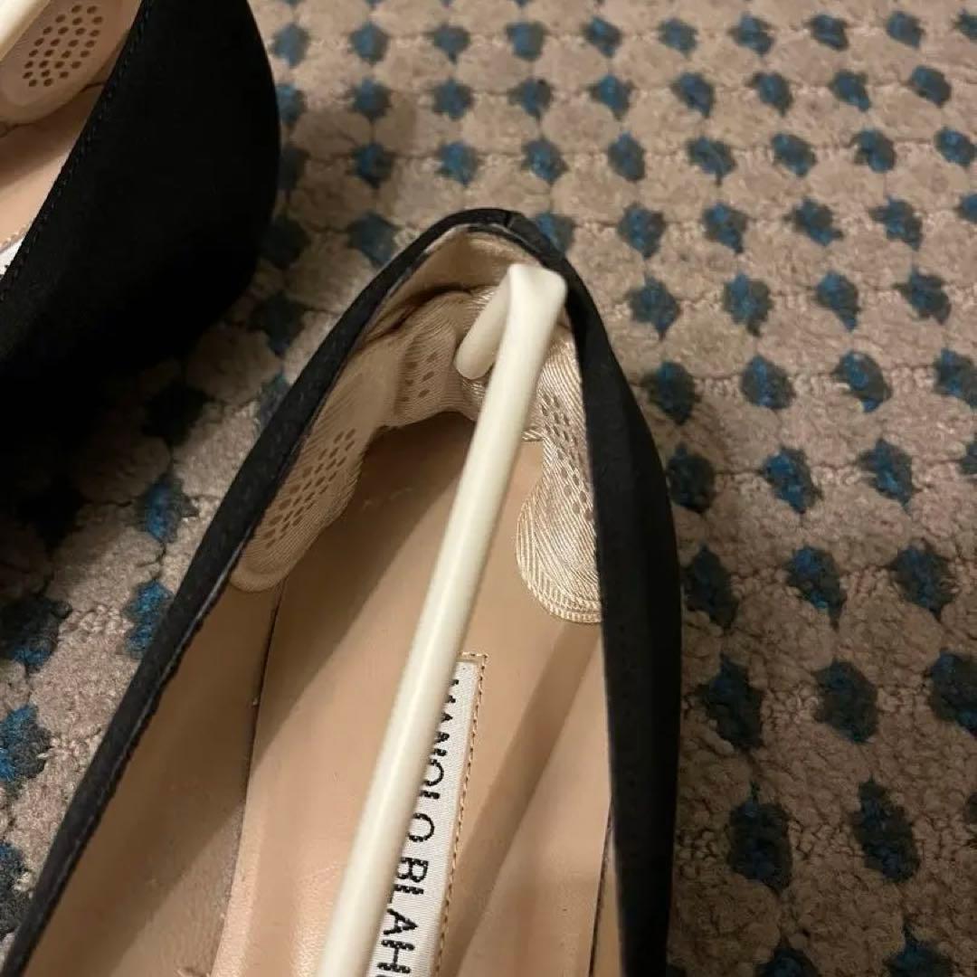 y*u様 【箱・保存袋付き】MANOLO BLAHNIKフラットシューズ36.5