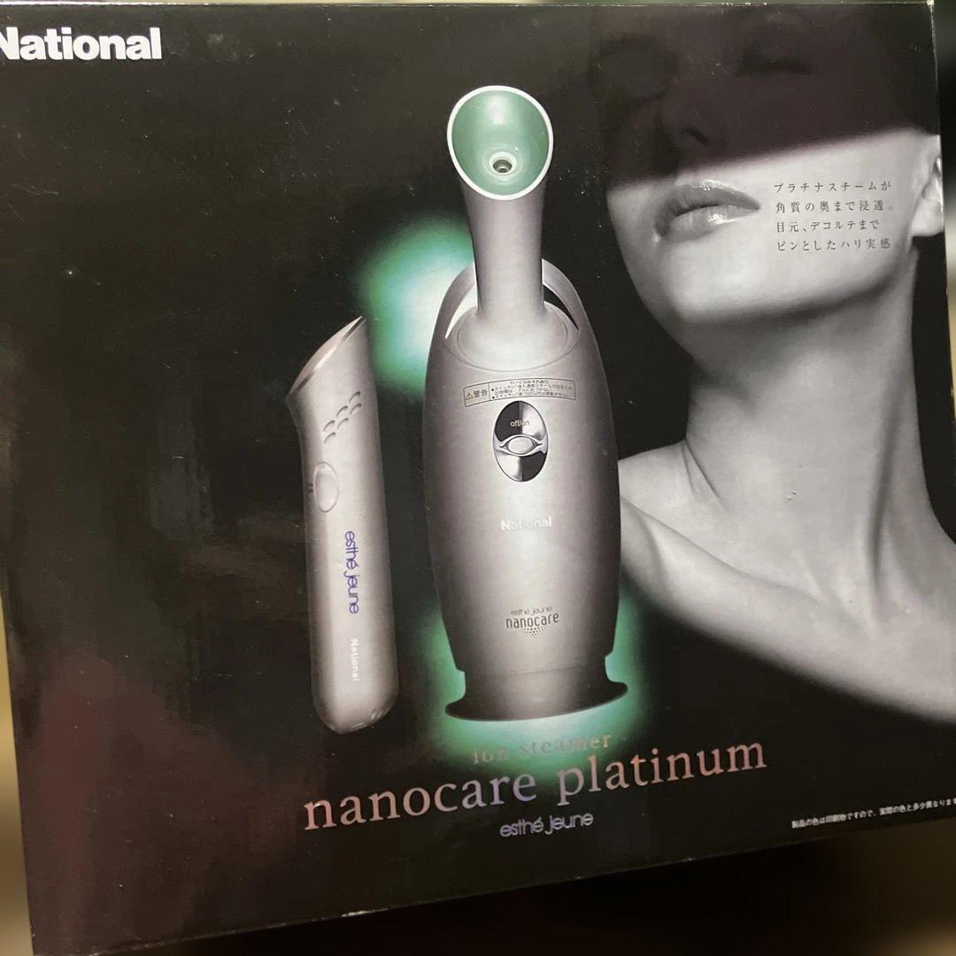 エステシャンヌ　イオンスチーマー　クールパター付　ナノケアプラチナ