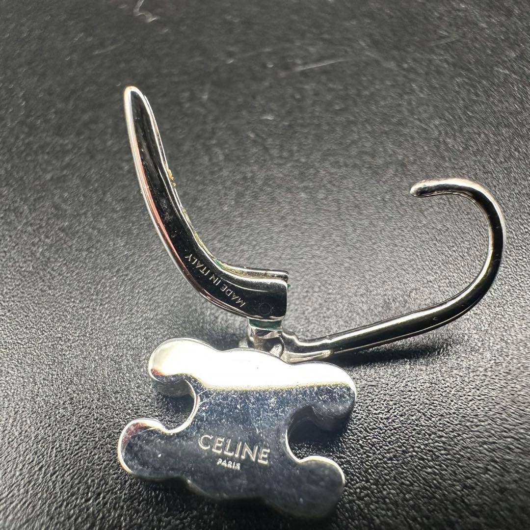 極美品✨　セリーヌ　ピアス　マイヨン　　ロゴ　トリオンフ　1345