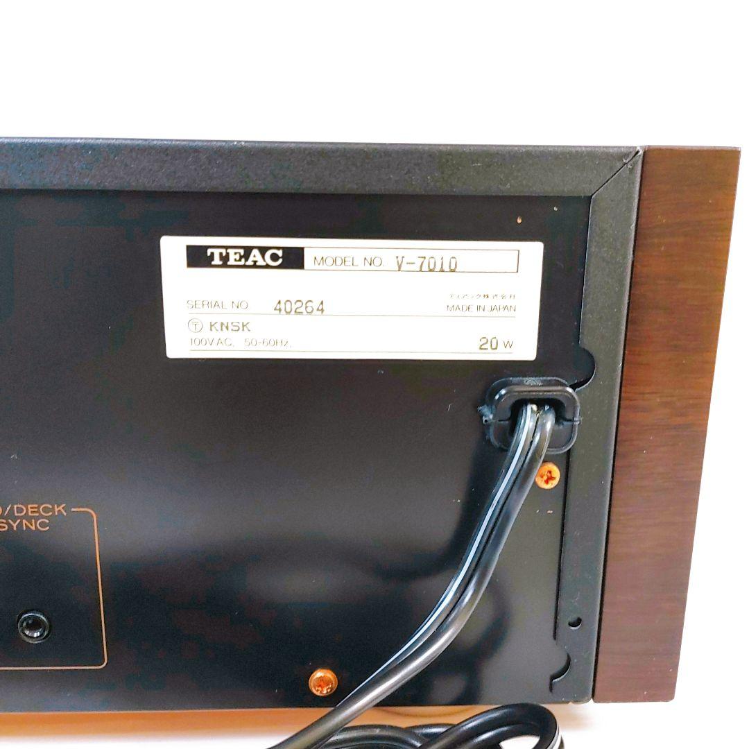 【完動品】TEAC ティアック V-7010 3ヘッドカセットデッキ