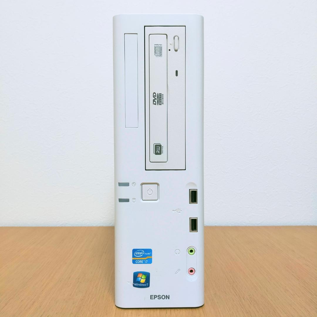 デスクトップPC i7 240GB+500GB 8GB Office2024