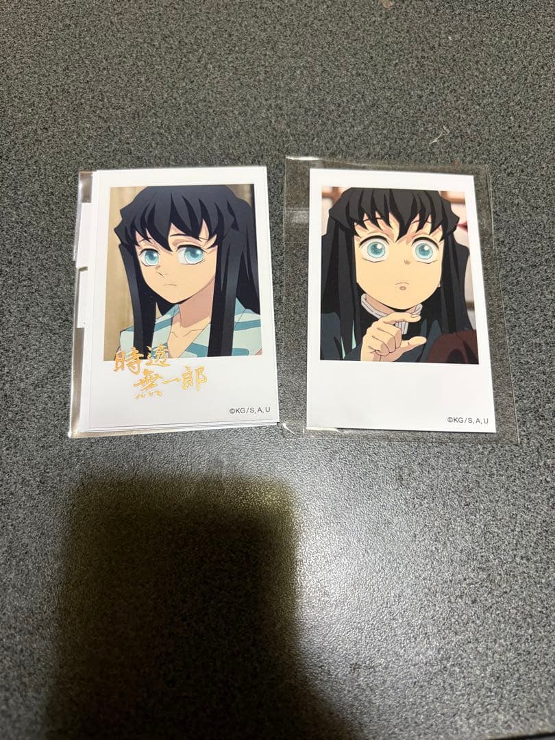 鬼滅の刃 ufotable チェキ風ブロマイド　時透無一郎　箔押し