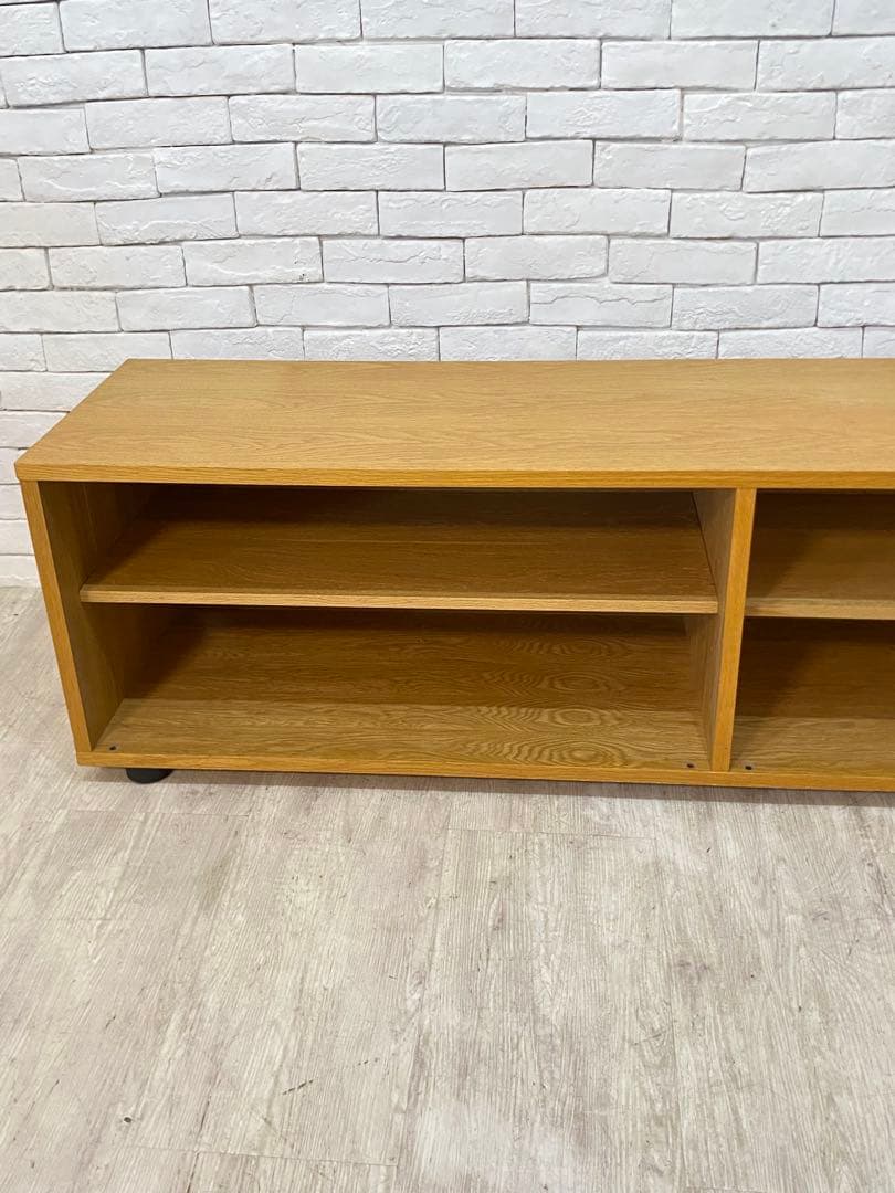 ②【東京都内23区配送無料】無印良品　テレビ台 テレビボード　リビング　陳列　棚