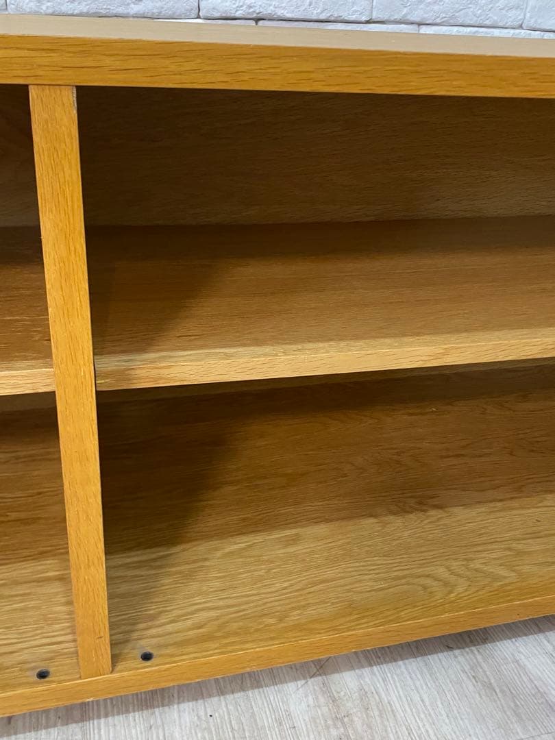 ②【東京都内23区配送無料】無印良品　テレビ台 テレビボード　リビング　陳列　棚