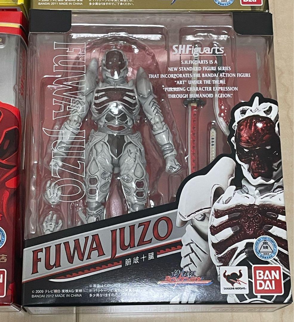 なめ【未開封】S.H.Figuarts 侍戦隊シンケンジャー 9体セット