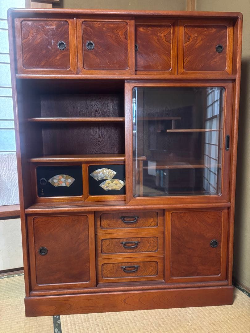 【送料込み】アンティーク　レトロな茶箪笥