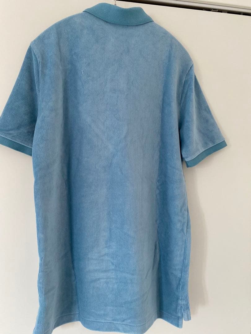 Polo Ralph Lauren 水色 コーデュロイ ポロシャツ XS