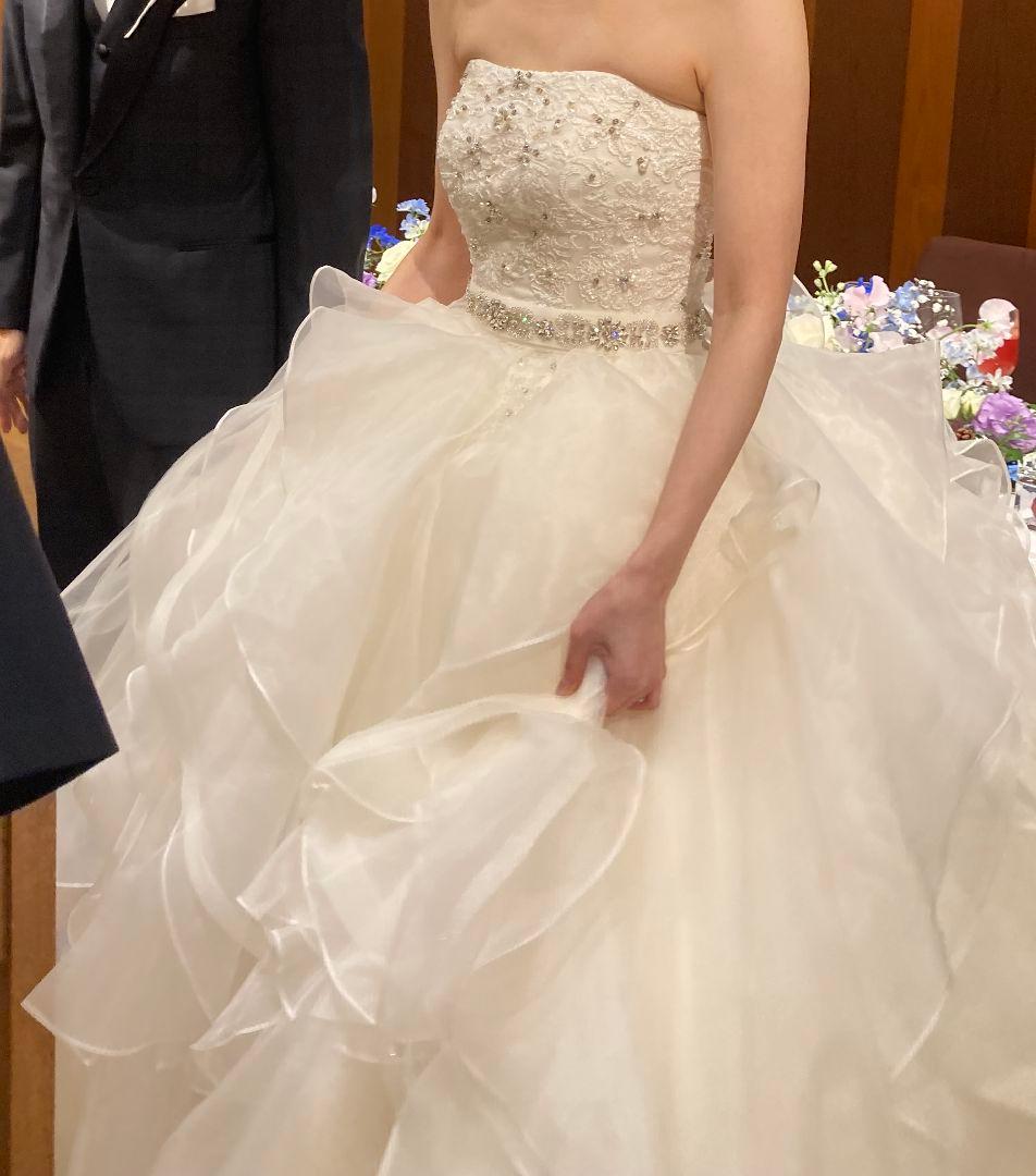 再値下げ！　編み上げウエディングドレス　ワタベ　アロヒナモエ　AH-0022