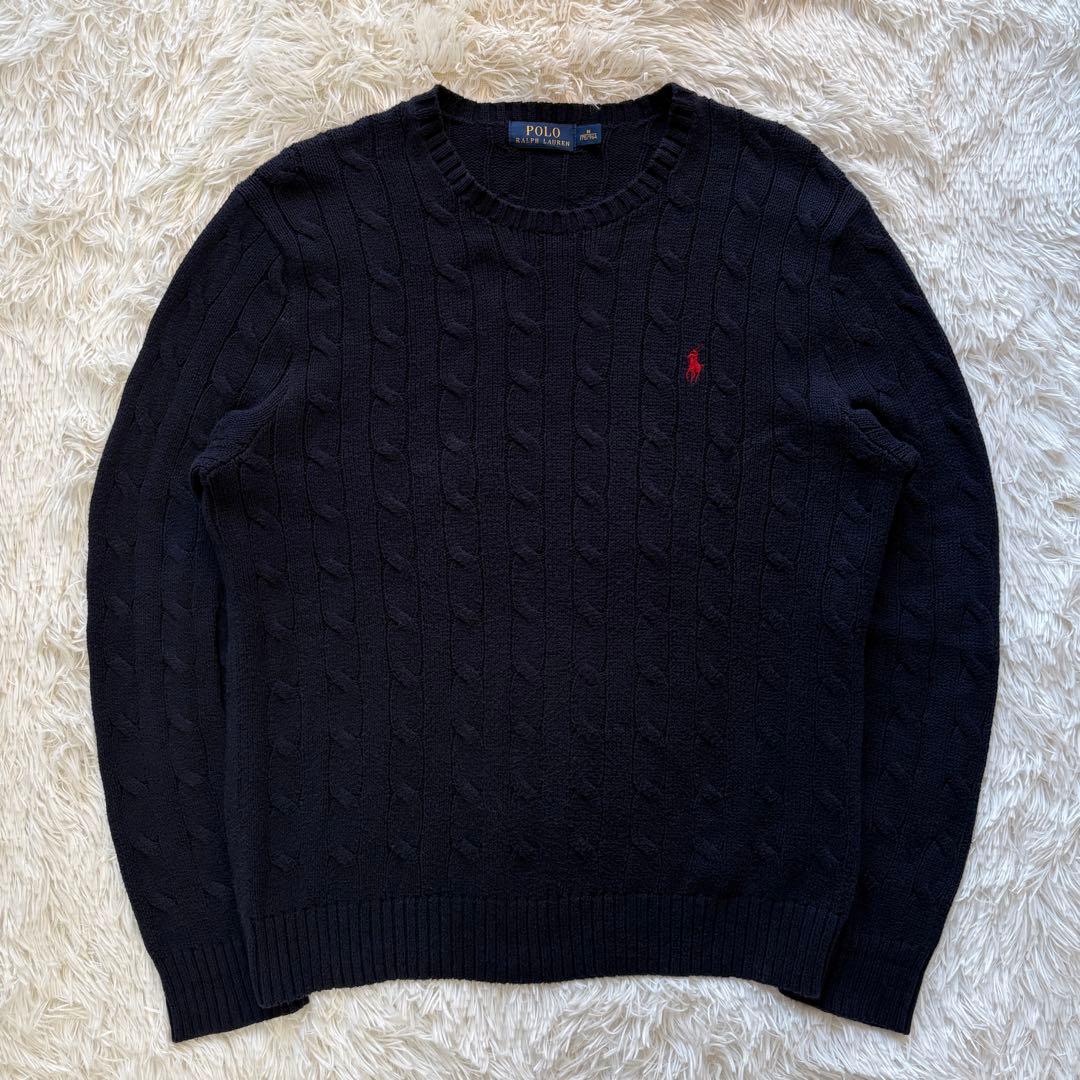 POLO RALPH LAUREN ポロラルフローレン ケーブルニット Mサイズ