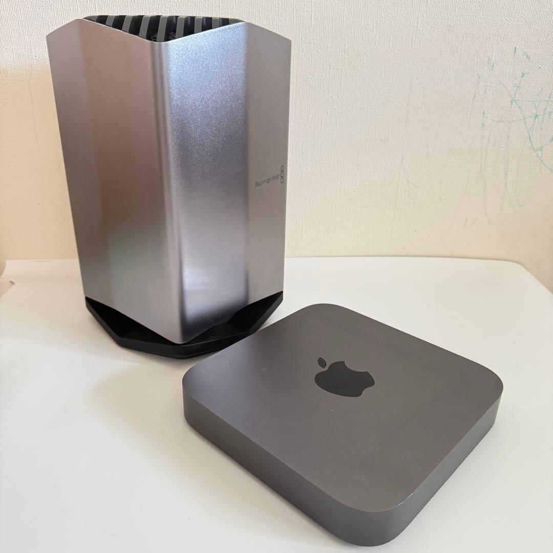 Apple Mac mini eGPUのセット（Blackmagic eGPU）