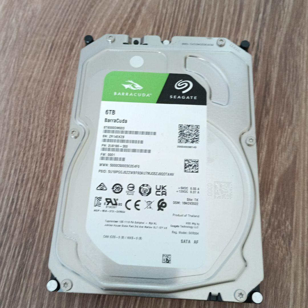 ス*ー様 Seagate Barracuda 6TB 内蔵型HDD