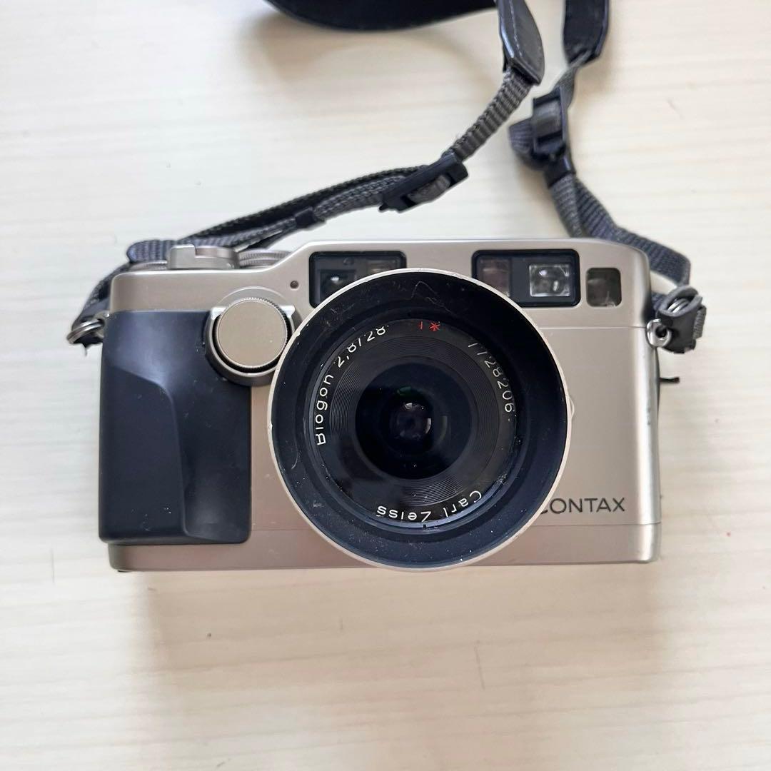 【ジャンク】 CONTAX G2 コンタックス フィルムカメラ 本体+レンズ