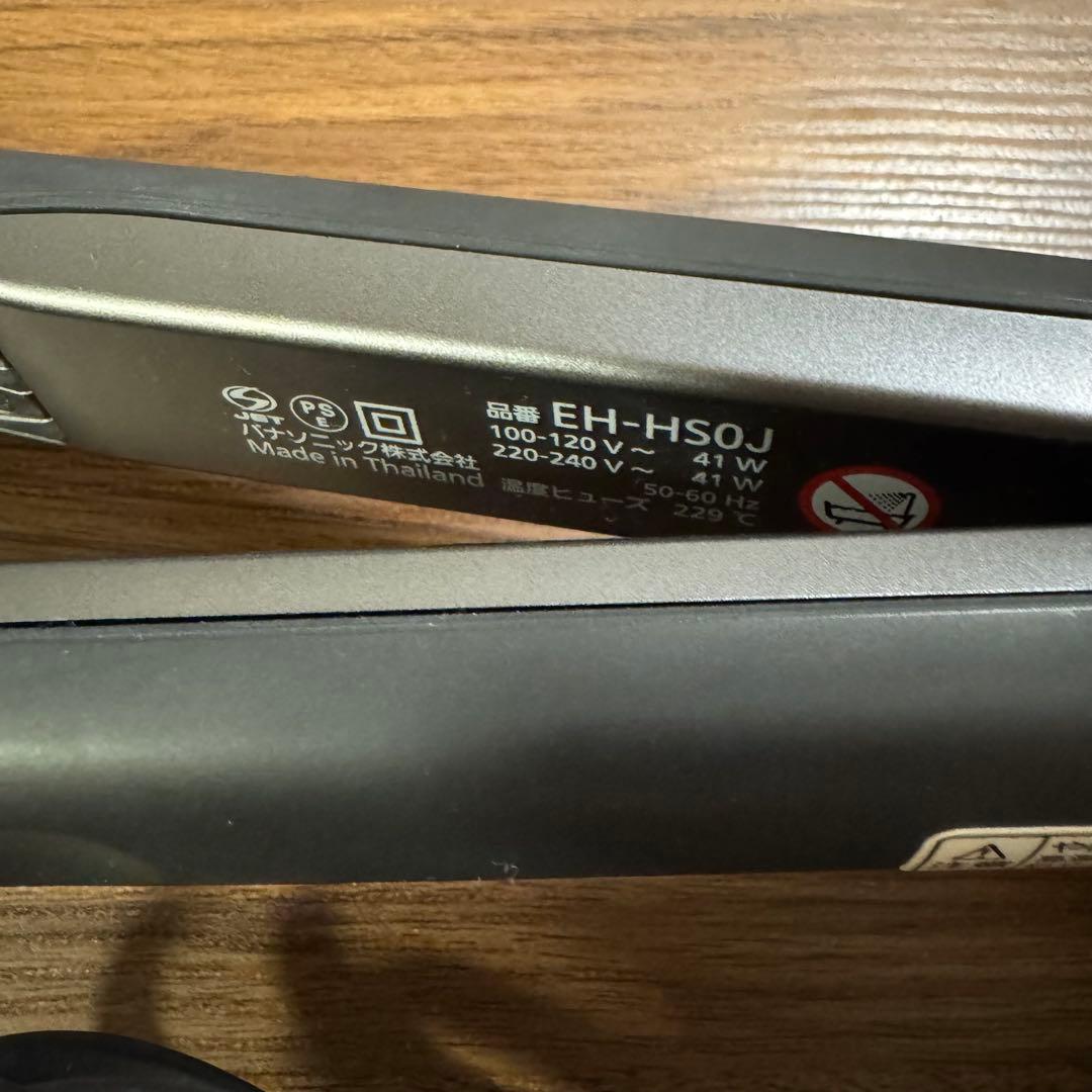 Panasonic nanocare ストレートアイロン ナノケア ブラック