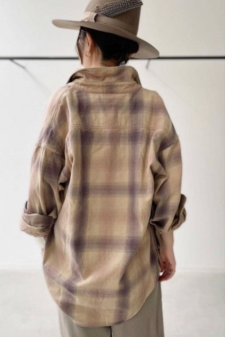 L'Appartement REMI RELIEF Check Shirt 美品