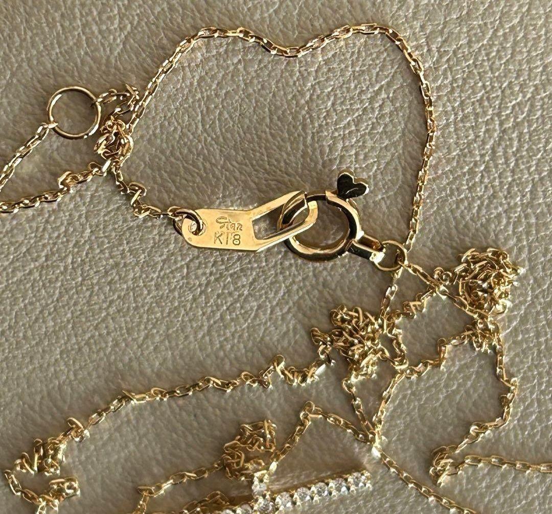 合馬公式アカウント1様用　スタージュエリークロスダイヤネックレス　0.03ct