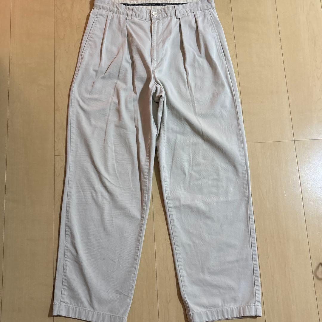 極上90s USA製 POLO Ralph Lauren ポロチノ W33L30