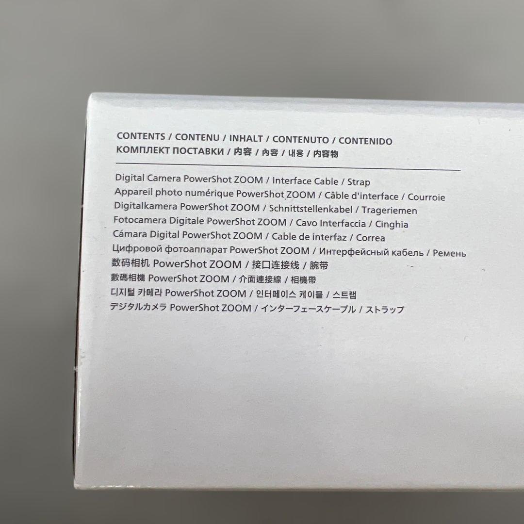 601549Canon コンパクトデジタルカメラ PowerShot ZOOM
