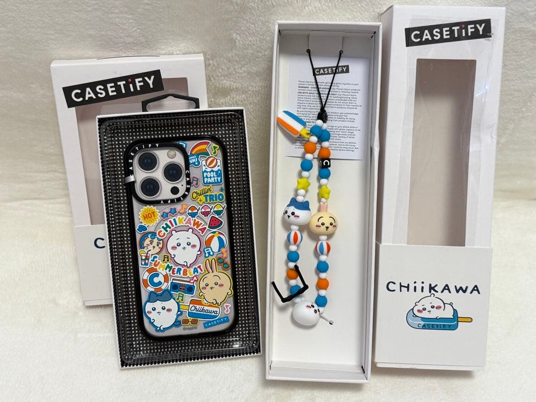 新品★CASETiFY★最新ちいかわ★iPhone16proケース×ストラップ