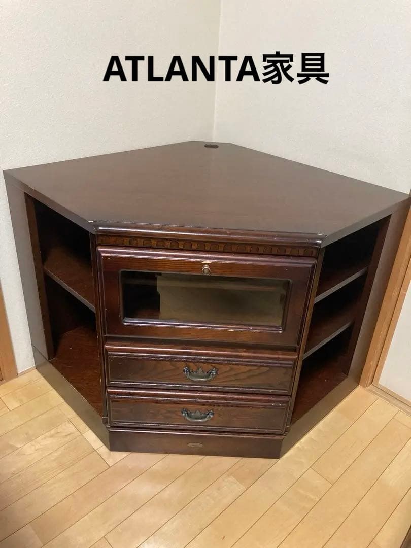 ★ATLANTA★アトランタ家具 アンティークコーナーボード