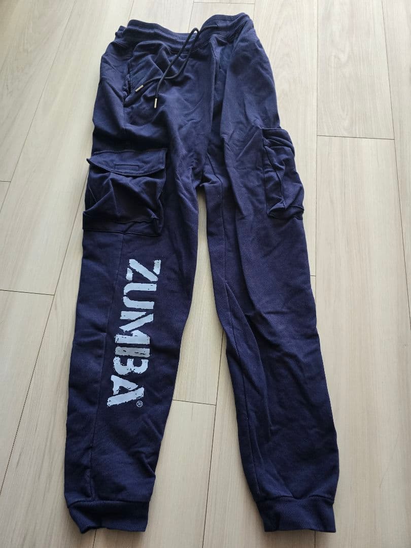 ZUMBA カーゴパンツ ネイビー