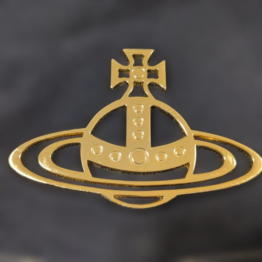 Vivienne Westwood ゴールドオーブショルダーバッグ　黒