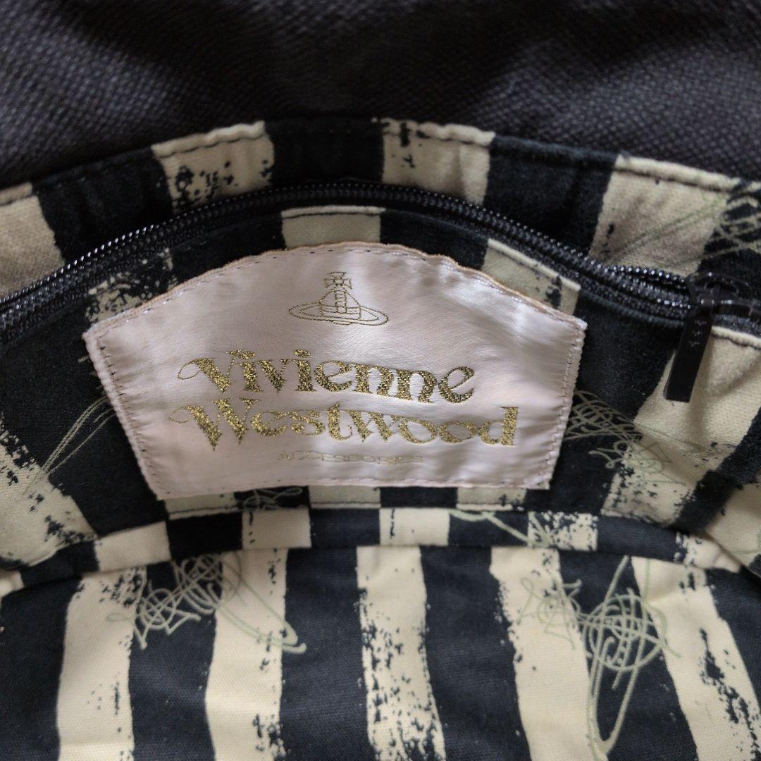 Vivienne Westwood ゴールドオーブショルダーバッグ　黒