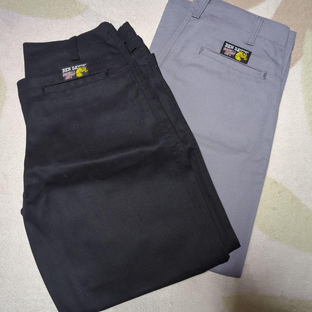 ペ*ー様 ☆BEN DAVIS GORILLA CUT パンツ 2色セット☆