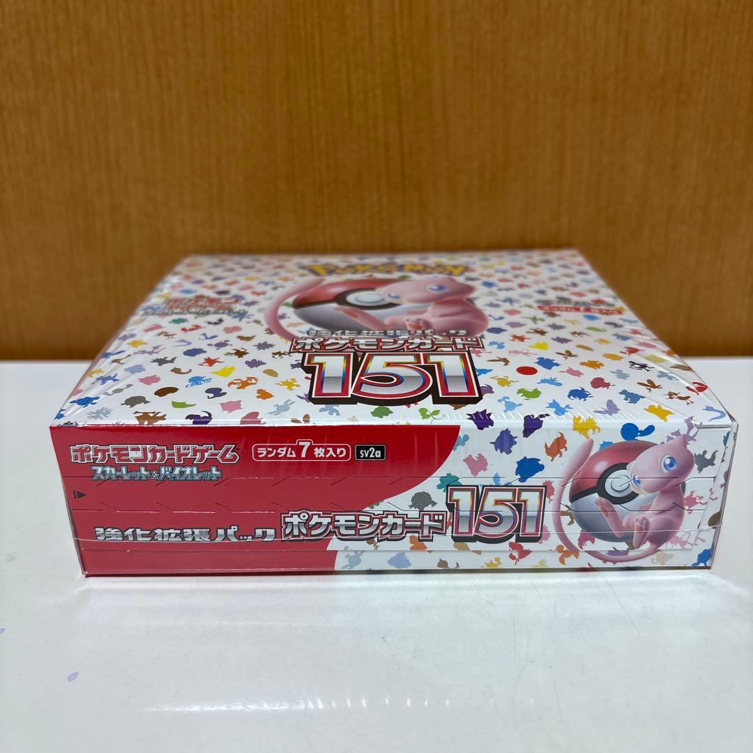 シ*ー様 【300円スタート】ポケモンカード151…1 BOX 未開封シュリンク
