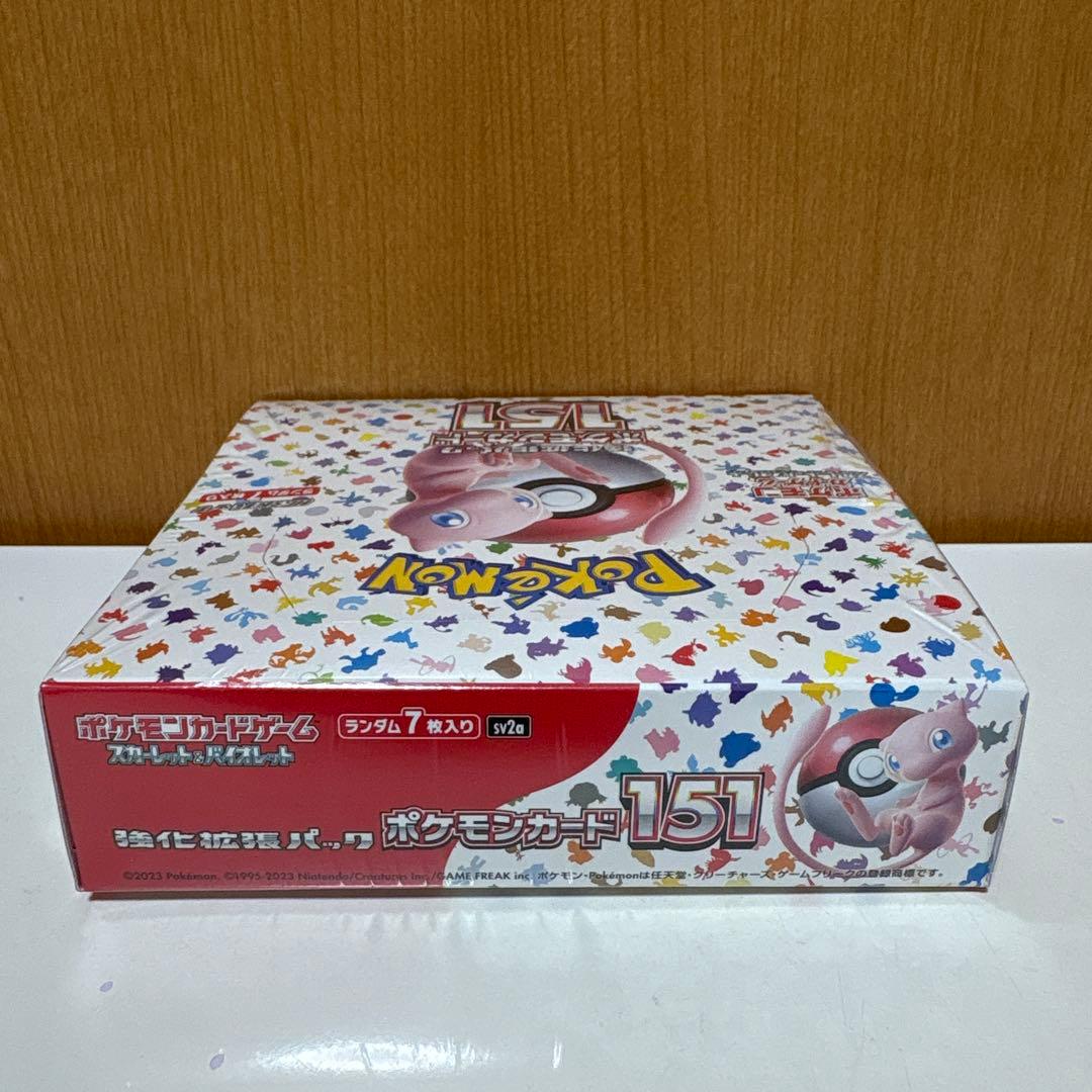 シ*ー様 【300円スタート】ポケモンカード151…1 BOX 未開封シュリンク