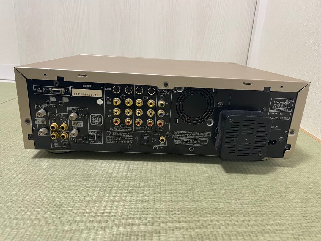 【希少】Pioneer DVR-2000　DVDプレイヤー　ジャンク　即日発送！