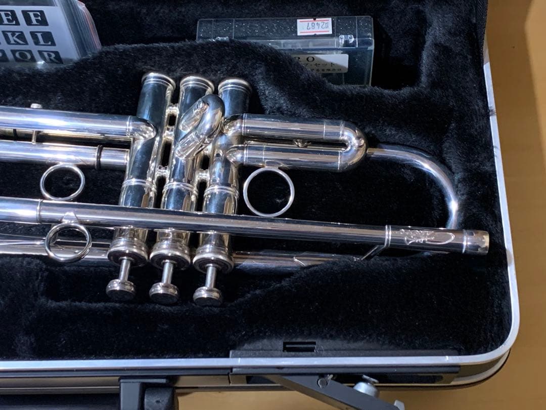 Carol Brass ZORRO トランペット シルバー Lボア