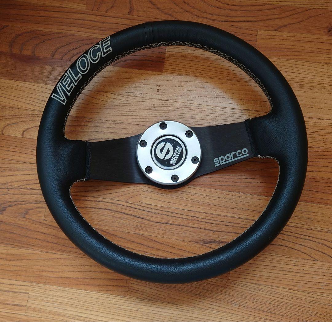 sparco veloce l275　33パイ　ステアリング