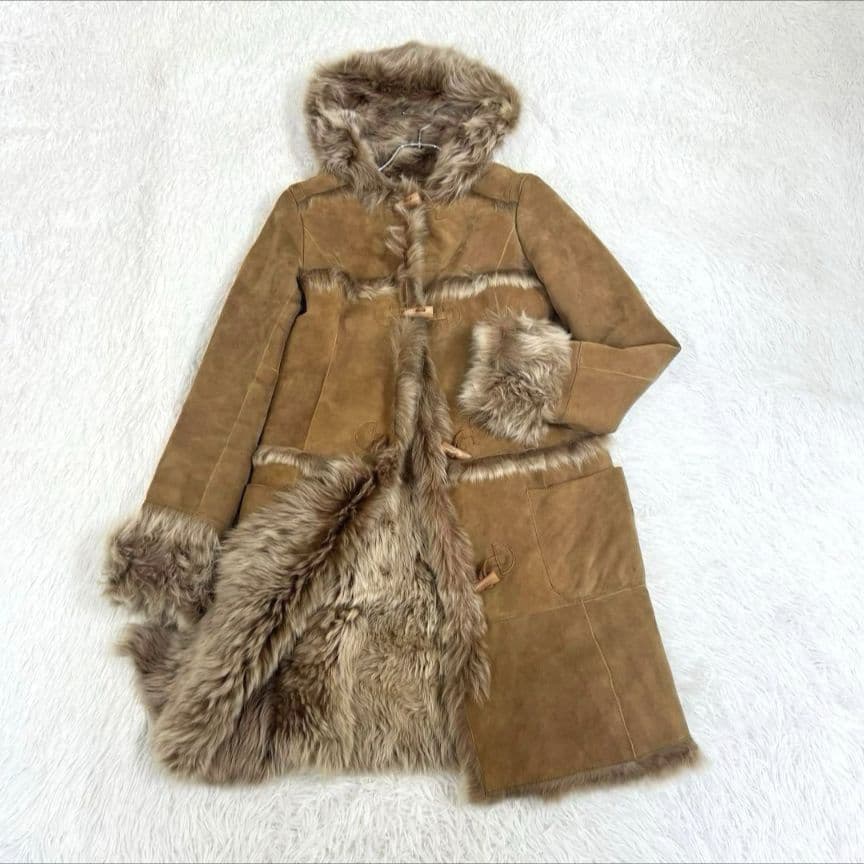 バナナリパブリック♡ムートンコート xs ファー　ダッフ